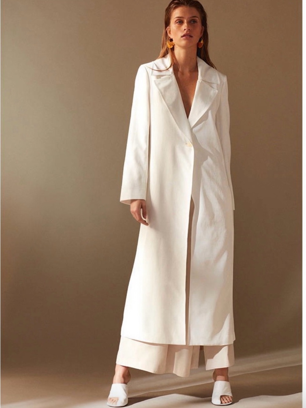 Babaton 1-01 long duster light jacket